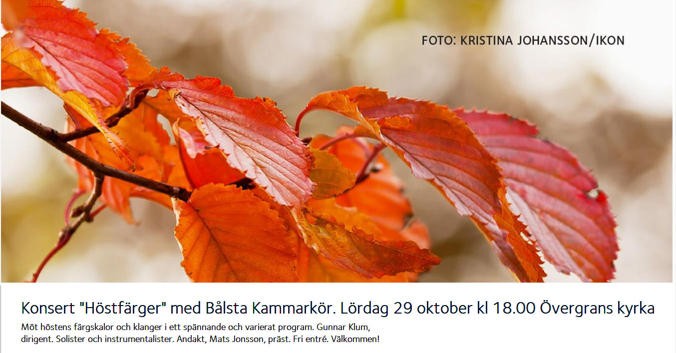 Snart konsert …